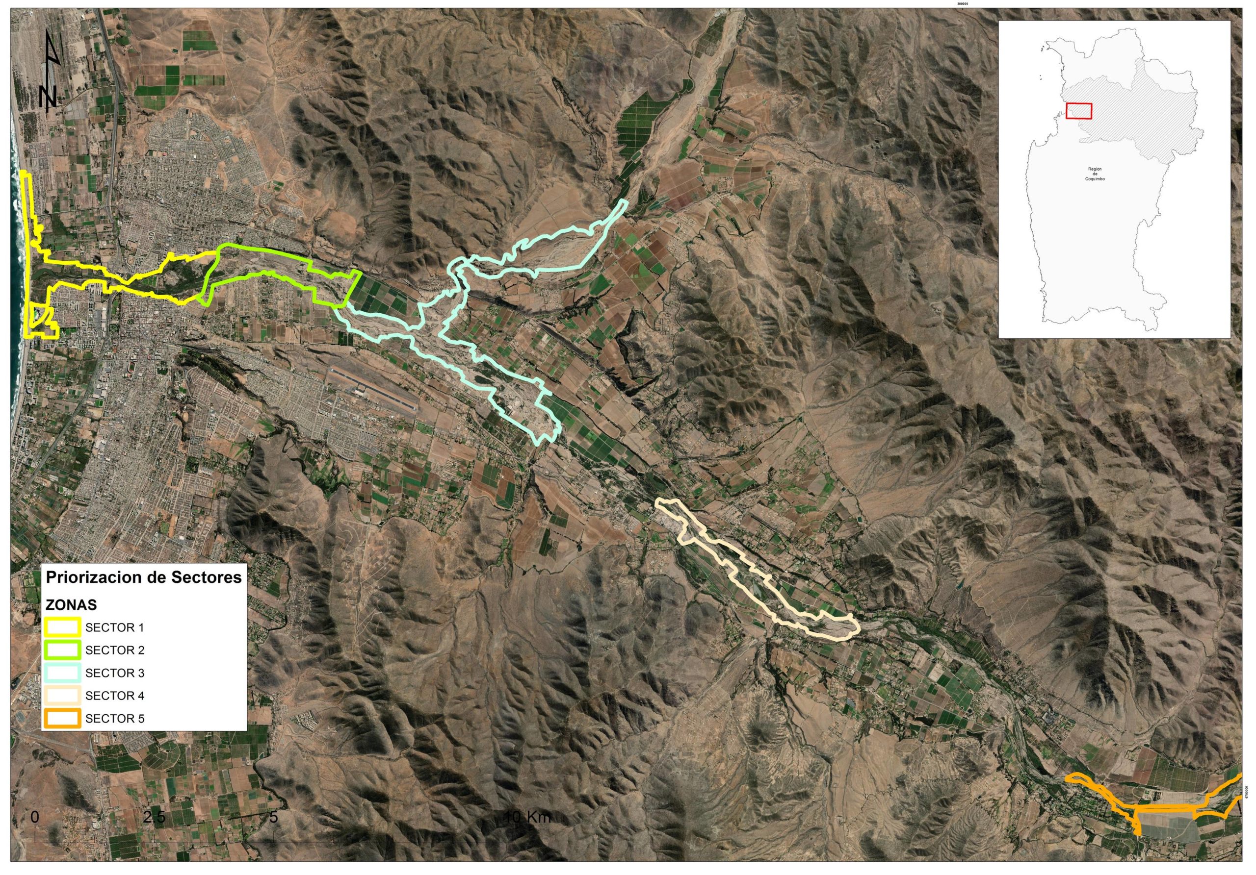 Identificación y Priorización de Áreas de Restauración Ecológica para el Humedal Desembocadura del Río Elqui y sus Subcuencas aportantes, Región de Coquimbo.